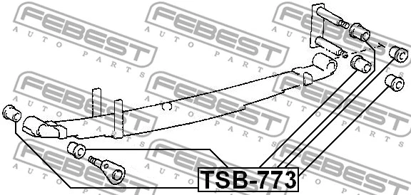 Bushing, leaf spring