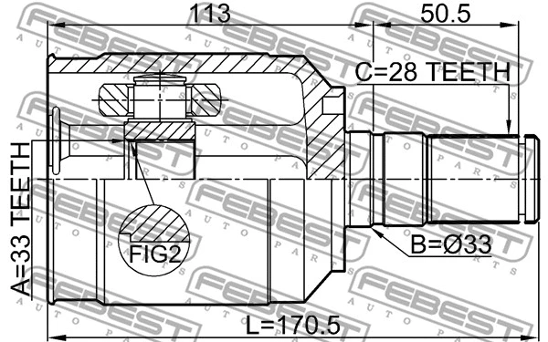 Joint Kit, drive shaft