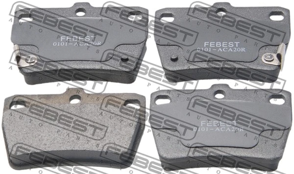 Brake Pad Set, disc brake (0101-ACA20R)