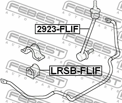 Link/Coupling Rod, stabiliser bar
