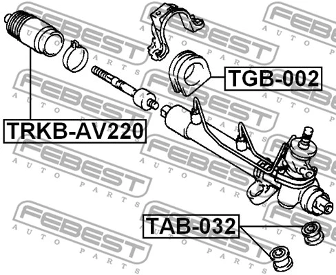 Mounting, steering gear