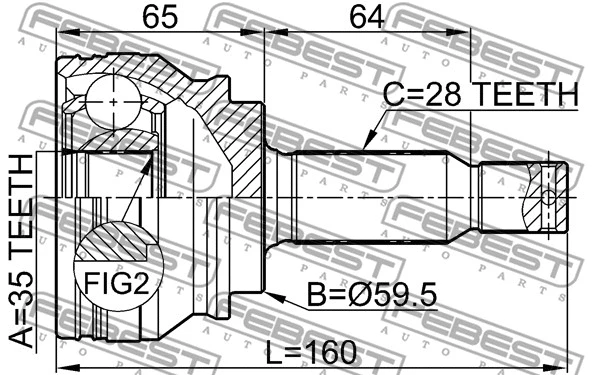 Joint Kit, drive shaft