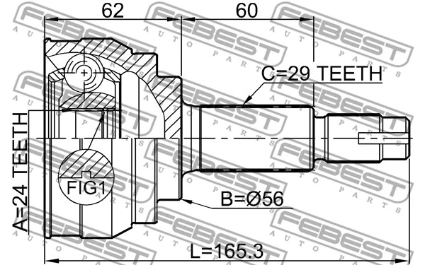 Joint Kit, drive shaft