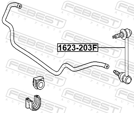 Link/Coupling Rod, stabiliser bar