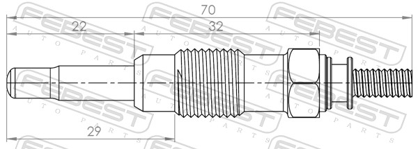 Glow Plug (16642-003)