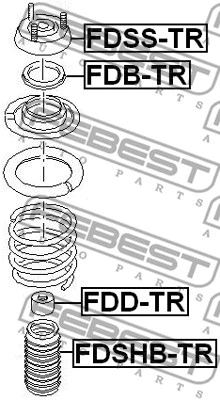 Suspension Strut Support Mount