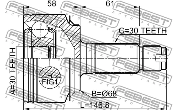 Joint Kit, drive shaft