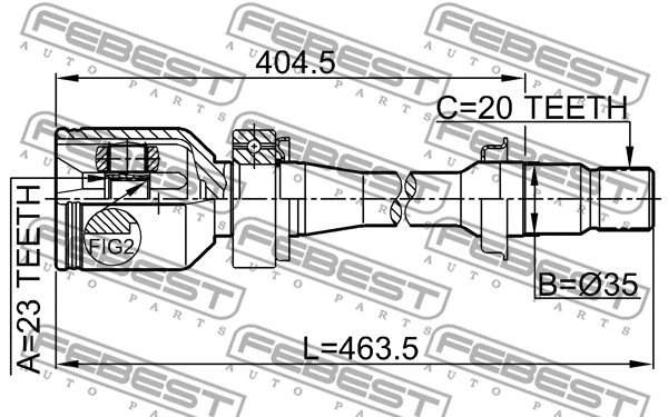 Joint Kit, drive shaft