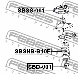 Suspension Strut Support Mount