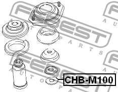 Rolling Bearing, suspension strut support mount