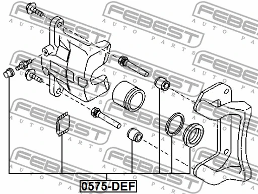 Repair Kit, brake caliper