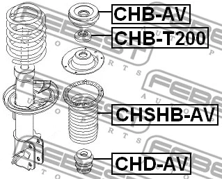 Suspension Strut Support Mount