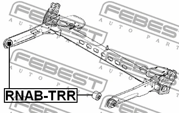 Bushing, axle beam