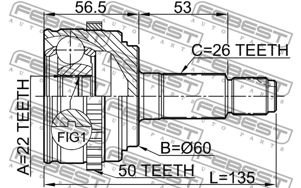 Joint Kit, drive shaft