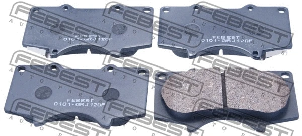 Brake Pad Set, disc brake (0101-GRJ120F)