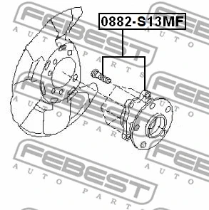 Wheel Hub (0882-S13MF)