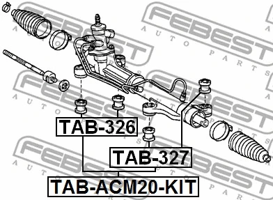 Mounting, steering gear