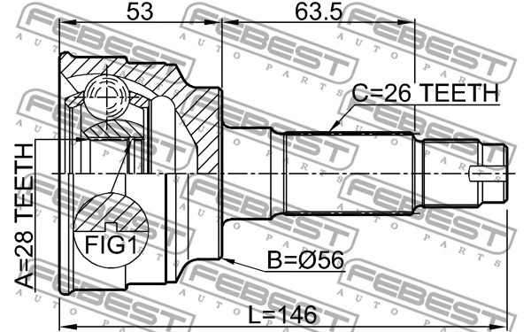 Joint Kit, drive shaft