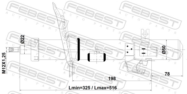 Shock Absorber (02110-004FL)