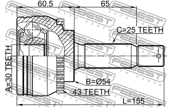 Joint Kit, drive shaft