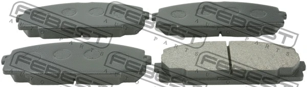 Brake Pad Set, disc brake (0101-KLH12F)