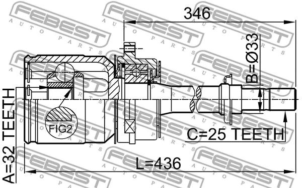 Joint Kit, drive shaft