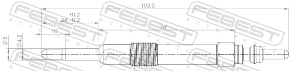 Glow Plug (28642-003)