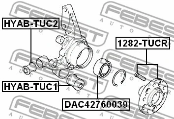 Mounting, control/trailing arm