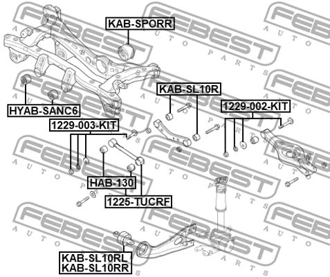 Control/Trailing Arm, wheel suspension