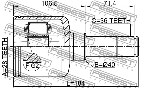 Joint Kit, drive shaft