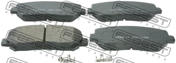 Brake Pad Set, disc brake (0501-CX5F)
