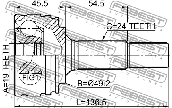 Joint Kit, drive shaft