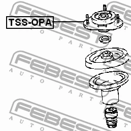 Suspension Strut Support Mount