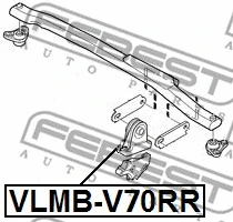 Mounting, engine