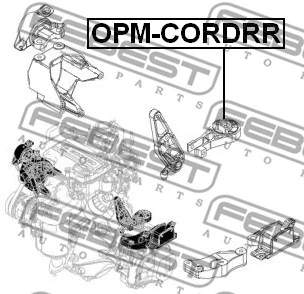 Mounting, engine