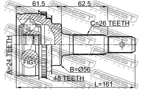 Joint Kit, drive shaft