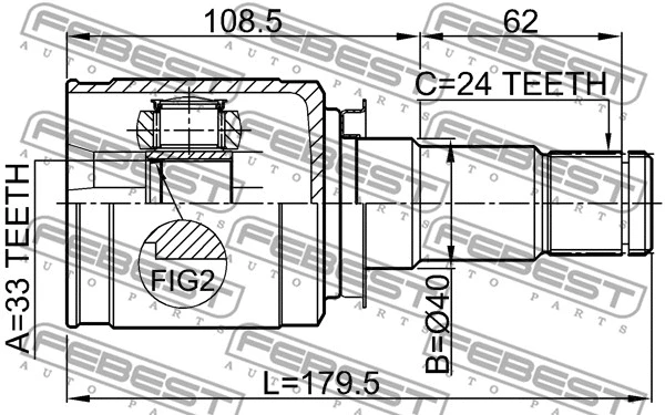 Joint Kit, drive shaft