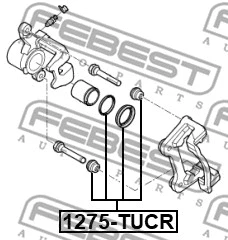 Repair Kit, brake caliper (1275-TUCR)