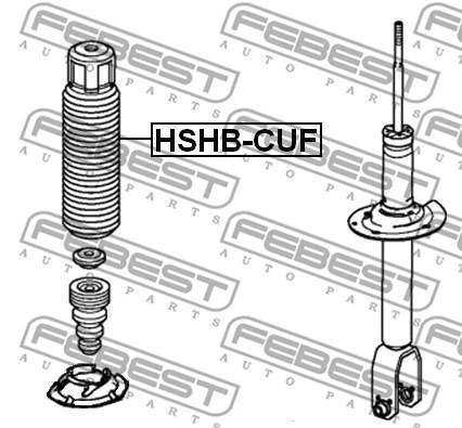Protective Cap/Bellow, shock absorber