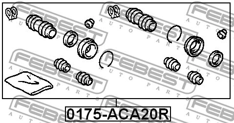 Repair Kit, brake caliper