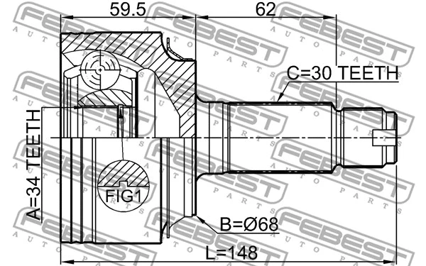 Joint Kit, drive shaft