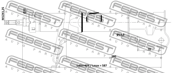 Shock Absorber (12110-017FL)