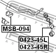 Link/Coupling Rod, stabiliser bar