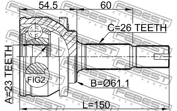 Joint Kit, drive shaft
