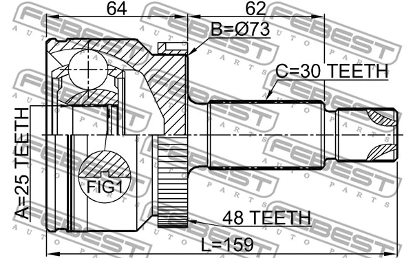 Joint Kit, drive shaft