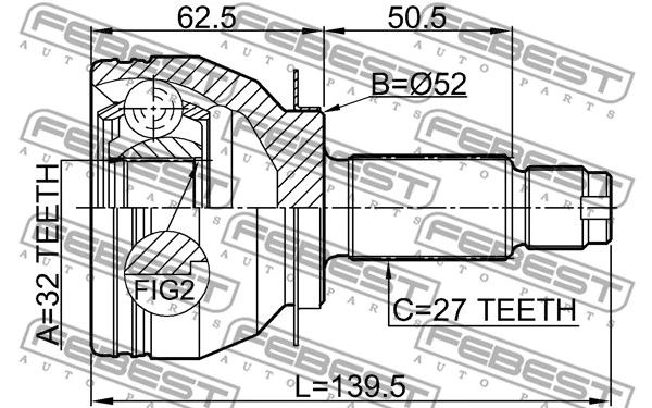 Joint Kit, drive shaft