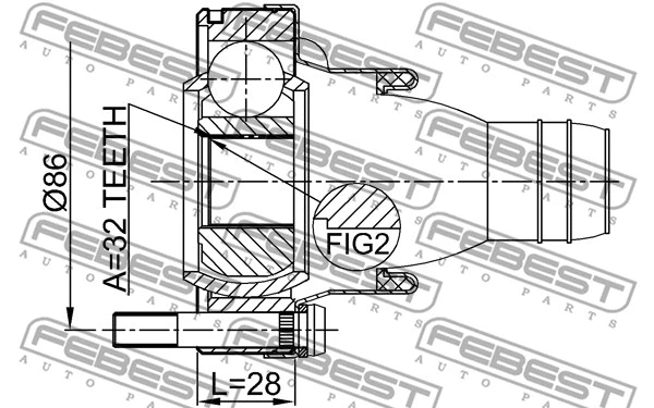 Joint, propshaft