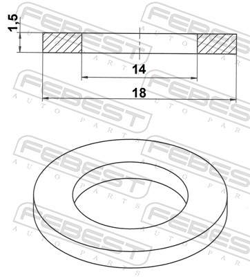 Seal Ring, oil drain plug