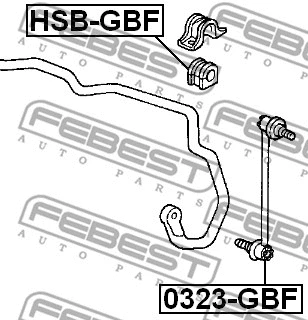 Link/Coupling Rod, stabiliser bar