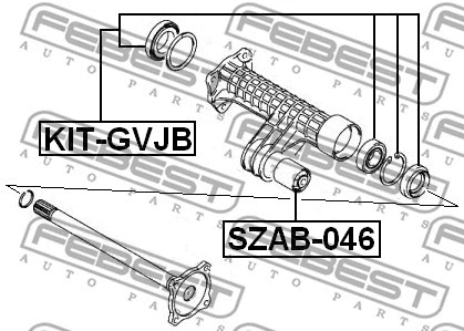Bearing, drive shaft